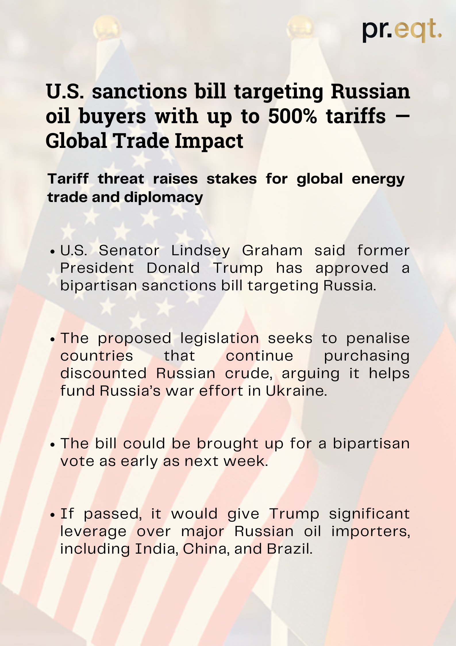 Tariff threat raises stakes for global energy trade and diplomacy - media 1